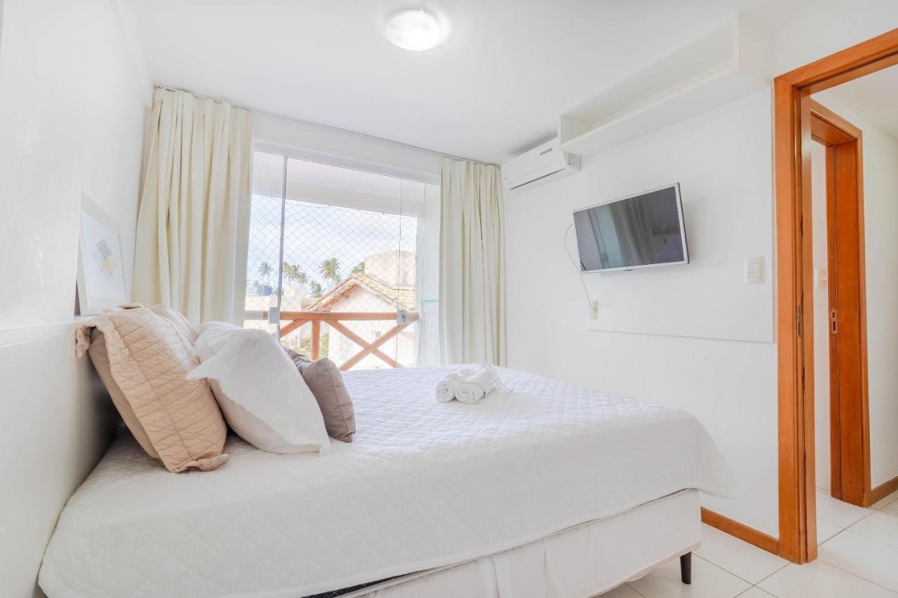 Gb24 Apt 2 Quartos Pe Na Areia - Paraiso Dos Corais 과라주바 외부 사진